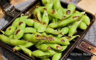 ホットサンドメーカーで作る！枝豆の蒸し焼きの作り方・レシピ｜茹でずに調理｜香ばしさが違う！