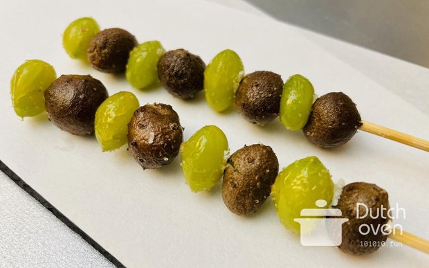銀杏とむかごの素揚げのレシピ・作り方|秋の味覚のおつまみ料理