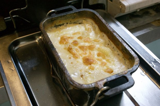 マカロニグラタンの完成!